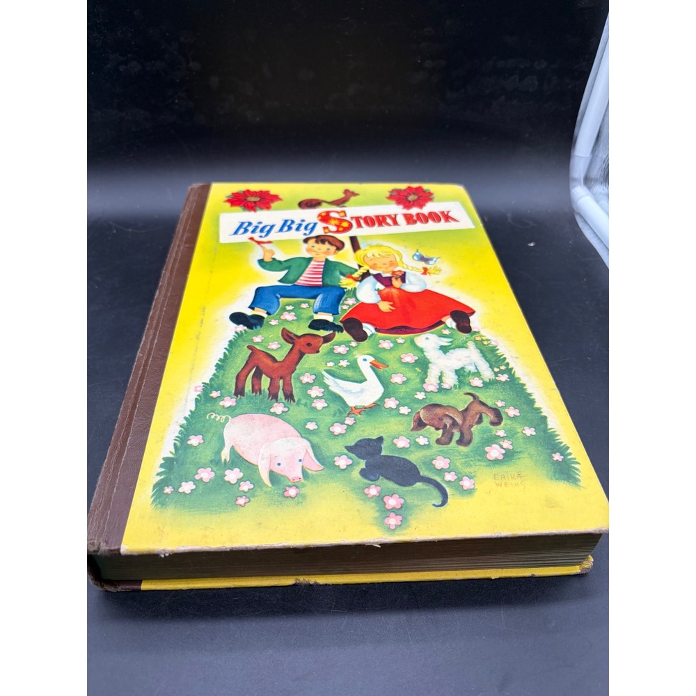 Vintage Big Big Story Book Erika Weihs Illustrated Childrens Classics Hardcover